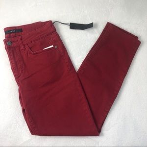 Joe’s Red Skinny Jeans
